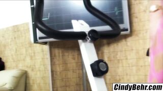 CINDY BEHR - Taking A Big Cock During My Workout