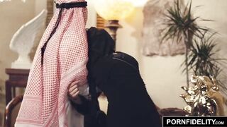 PORNFIDELITY - Nadia Ali Rough Muslim Punishment Sex