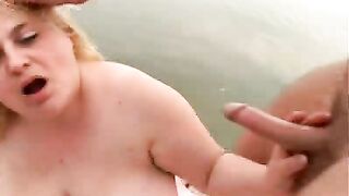 Al aire libre BBW Pussy Ramming