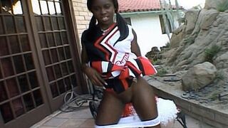 Ebano Cheerleader Pussy Tease