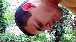 Latino Outdoor Intense Anal fuck