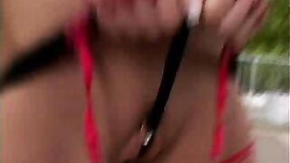 Busty Nicki Pussy Nails